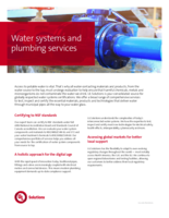 水系统和管道服务信息表