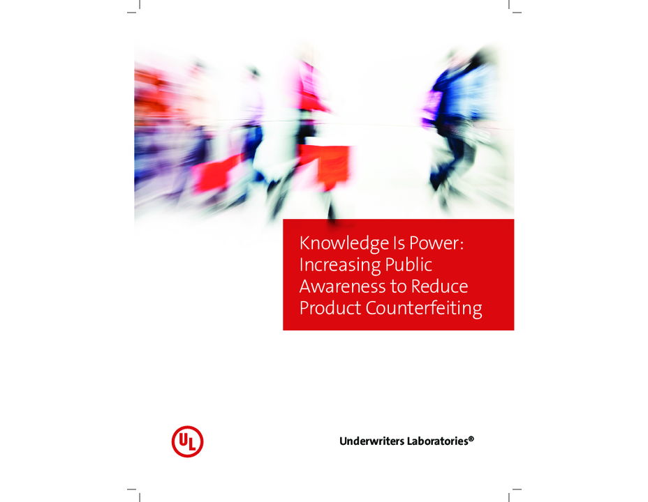Knowledge is Power: Increasing Public Awareness to Reduce Product Counterfeiting