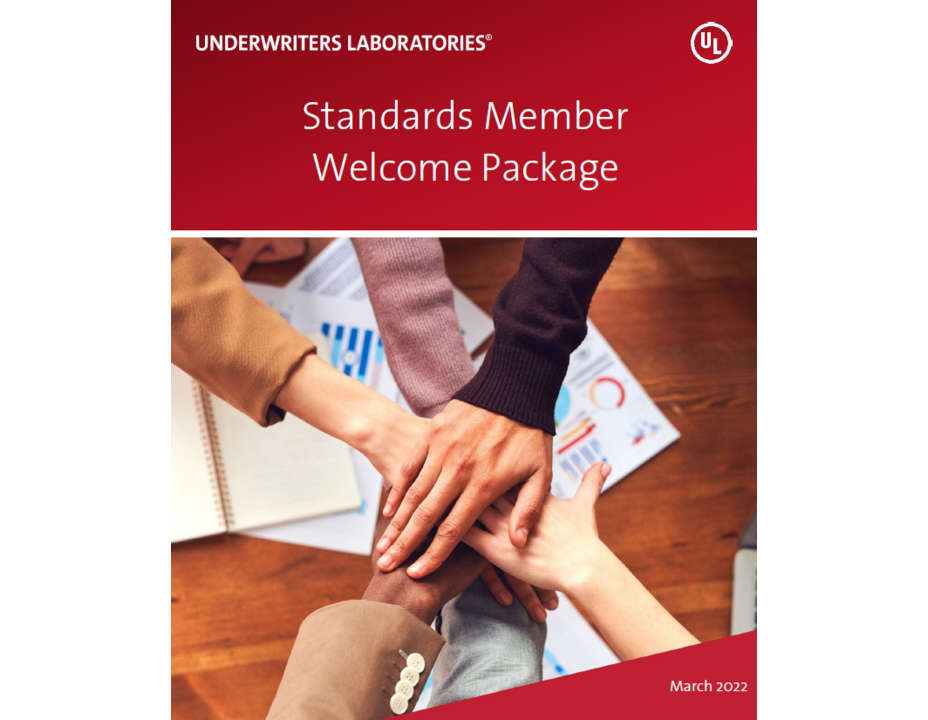 Standards Member Welcome Package